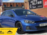 Used VW Scirocco Black Edition 125 HP (91 kW) 2016 Blue Coupe