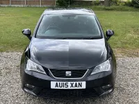 Usado Seat Ibiza 85 HP (62 kW) 2015 Preto Citadino