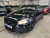 Used Mercedes A200 AMG line 2016 Black Hatchback