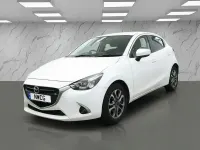 Begagnad Mazda 2 Inclusive 90 HK (66 kW) 2019 Vit Halvkombi
