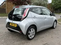 Used Toyota Aygo x-press 68 HP (50 kW) 2014 Silver Hatchback
