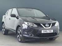 Used Nissan Qashqai N-Connecta 115 HP (84 kW) 2016 Black SUV
