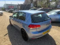 Used VW Golf VI S 105 HP (77 kW) 2010 Blue Hatchback