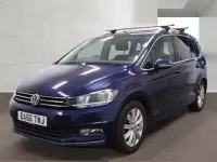 Used VW Touran SEL 190 HP (139 kW) 2016 Blue MPV