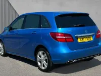Used Mercedes B200 Premium 136 HP (100 kW) 2017 South sea blue Hatchback