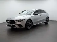 Used Mercedes A250 AMG line 2022 Silver Hatchback