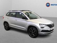 Used Skoda Karoq SportLine 150 HP (110 kW) 2020 Silver SUV