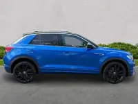 Used VW T-Roc R-line 150 HP (110 kW) 2021 Blue SUV