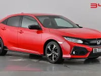 Used Honda Civic Sport 182 HP (133 kW) 2018 Rallye red Hatchback