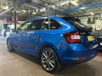 Used Skoda Rapid Sport 2017 Blue Hatchback