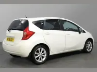 Used Nissan Note Acenta Premium 98 HP (72 kW) 2016 White Hatchback