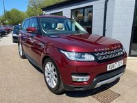 Used Land Rover Range Rover Sport HSE 306 HP (225 kW) 2017 Red SUV