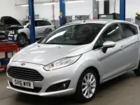Used Ford Fiesta Titanium 2016 Silver Hatchback