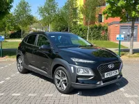 Used Hyundai Kona Premium 2019 Black SUV