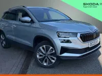 Used Skoda Karoq SE L 150 HP (110 kW) 2023 Brilliant silver metallic SUV