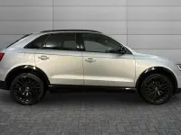 Used Audi Q3 Black Edition 150 HP (110 kW) 2018 Silver SUV