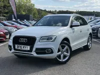 Used Audi Q5 S-Line 254 HP (186 kW) 2015 White SUV