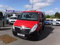 Used Vauxhall Movano 130 HP (95 kW) 2018 Red MPV