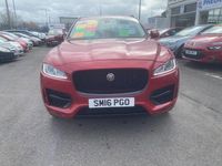Second-hand Jaguar F-Pace R-Sport 2016 Roșu SUV