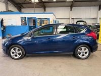 Used Ford Focus Zetec 2012 Blue Hatchback