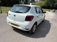 Used Dacia Sandero Essentiel 91 HP (66 kW) 2020 White Hatchback
