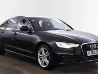 Used Audi A6 S-Line 2014 Black Sedan
