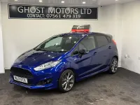 Used Ford Fiesta ST-Line 140 HP (102 kW) 2017 Blue Hatchback