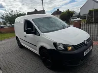 Begagnad VW Caddy Startline 75 HK (55 kW) 2015 Vit Minibuss