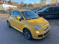 Usado Fiat 500 S 69 CV (50 kW) 2015 Amarillo Utilitario