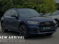 Used Audi Q5 Black Edition 187 HP (137 kW) 2020 Blue SUV