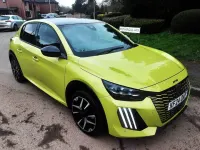 Used Peugeot e-208 GTi 114 kW (156 HP) 2024 Yellow Hatchback