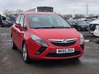 Used Vauxhall Zafira SRi 2015 Red MPV