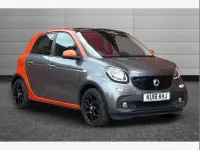 Used Smart ForFour Premium 89 HP (65 kW) 2018 Lava orange Hatchback