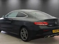 Used Mercedes C300 AMG line 258 HP (189 kW) 2020 Black Coupe
