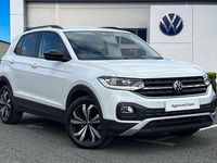 Used VW T-Cross Black Edition 110 HP (80 kW) 2023 White SUV