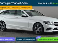 Used Mercedes C200 184 HP (135 kW) 2019 White Estate