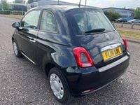 Used Fiat 500 Pop 69 HP (50 kW) 2018 Black Hatchback