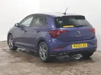 Used VW Polo R-line 95 HP (69 kW) 2023 Purple Hatchback