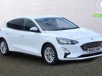 Used Ford Focus Titanium 125 HP (91 kW) 2020 White Hatchback