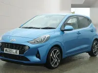 Used Hyundai i10 Premium 67 HP (49 kW) 2020 Blue Hatchback