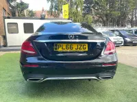 Used Mercedes E220 AMG line 2016 Black Sedan