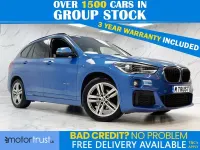 Used BMW X1 M Sport 150 HP (110 kW) 2018 Blue SUV