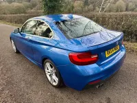 Begagnad BMW 228 M Sport 245 HK (180 kW) 2014 Blå Sportkupé