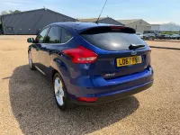 Used Ford Focus Titanium 125 HP (91 kW) 2018 Blue Hatchback
