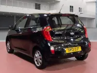Second-hand Kia Picanto 84 CP (61 kW) 2013 Negru Hatchback