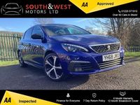 Usado Peugeot 308 GT-line 130 HP (95 kW) 2018 Azul Citadino