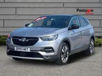 Used Vauxhall Grandland X Sport 130 HP (95 kW) 2019 Grey SUV