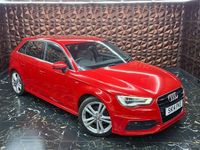 Used Audi A3 Sportback S-Line 140 HP (102 kW) 2013 Red Hatchback