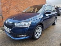 Used Skoda Fabia SE L 95 HP (69 kW) 2021 Blue Hatchback