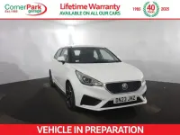 Used MG MG3 Excite 106 HP (77 kW) 2023 White Hatchback